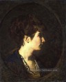 Portrait d’une dame figure peintre Thomas Couture